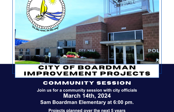 City of Boardman Improvement Projects 2024 - English