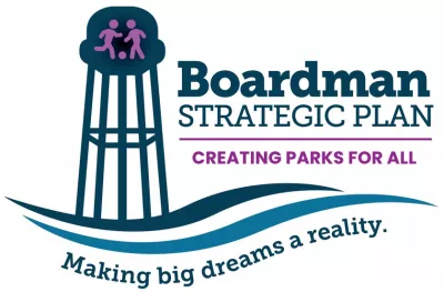 Boardman strategic plan creating parks for all logo making big dreams a reality